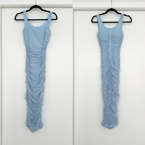 Blue Midi Dress - Picture 2 of 6